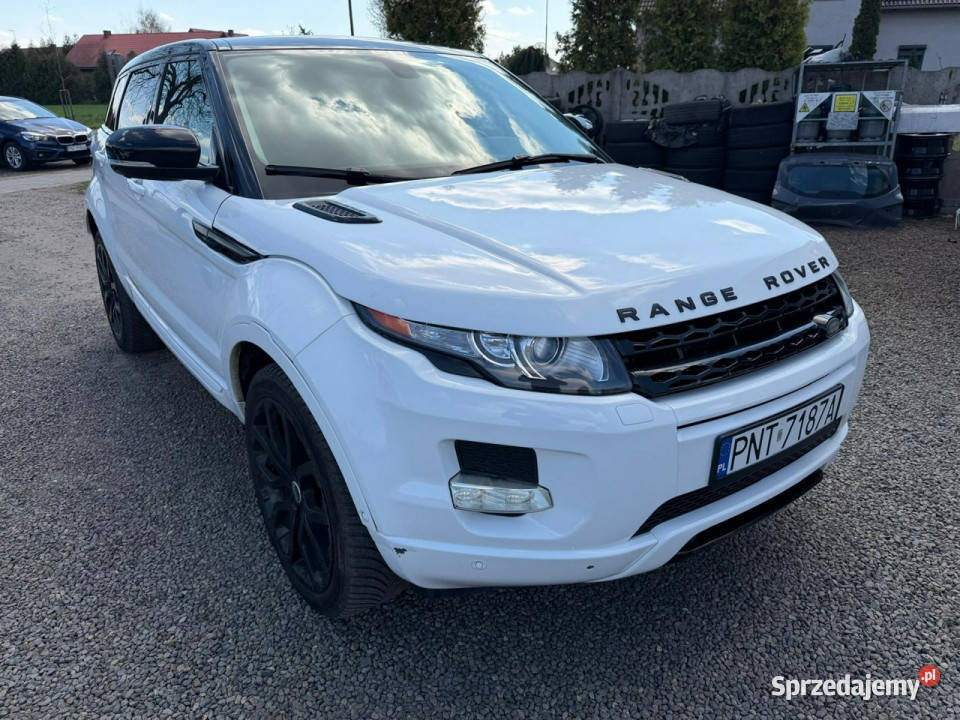 Land Rover Range Rover Evoque 4x4 automat navi wielkopolskie Zbąszyń