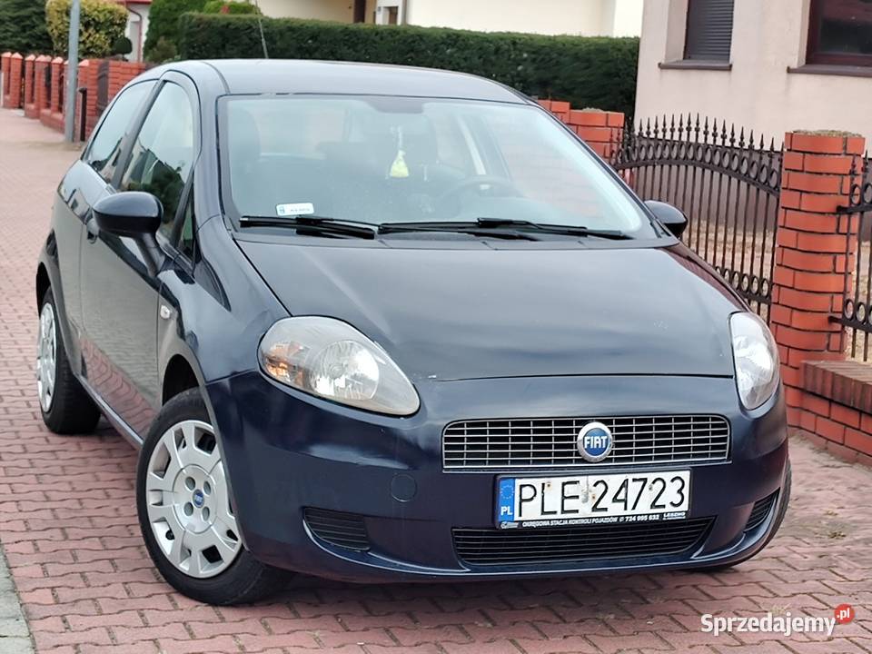 FIAT GRANDE PUNTO 12 Benzna zarejestrowany VAT marża Leszno