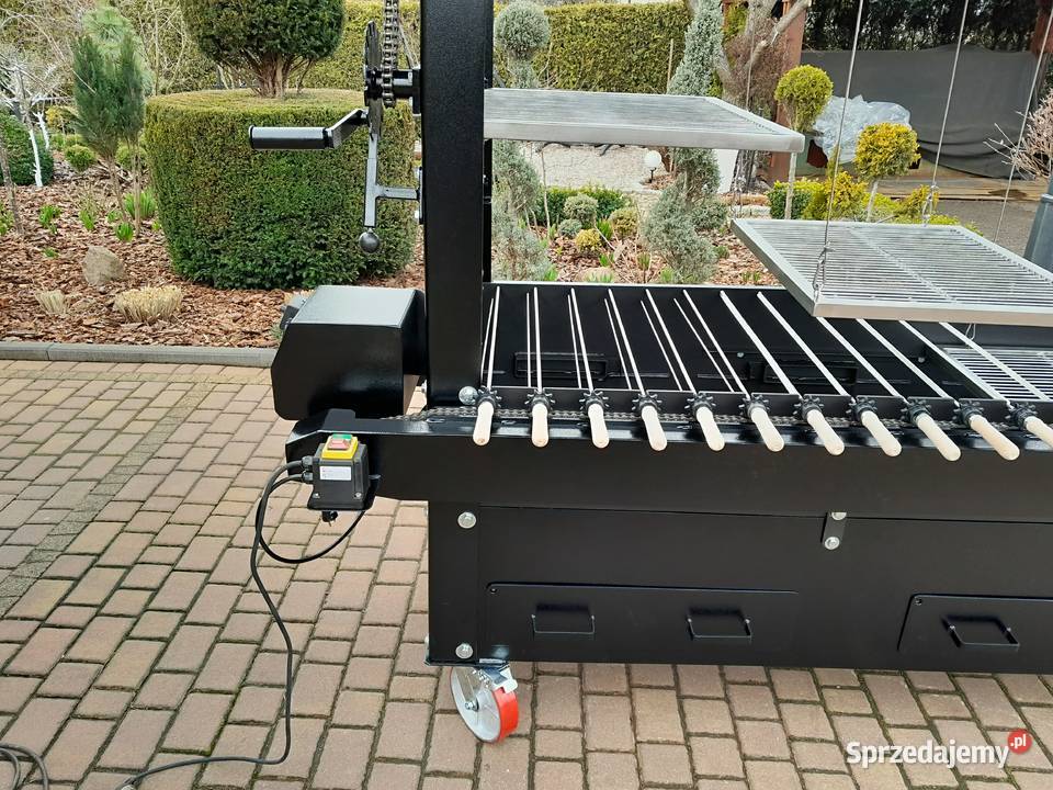 Gastronomiczny grill cateringowy węglowy Grillowanie Damasławek sprzedam