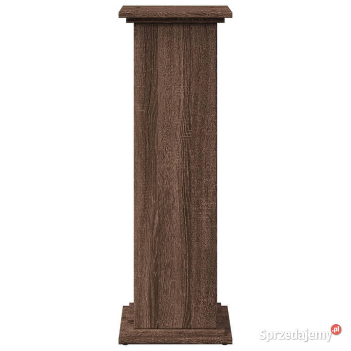 Piedestał ze schowkiem brązowy dąb 31x30x90