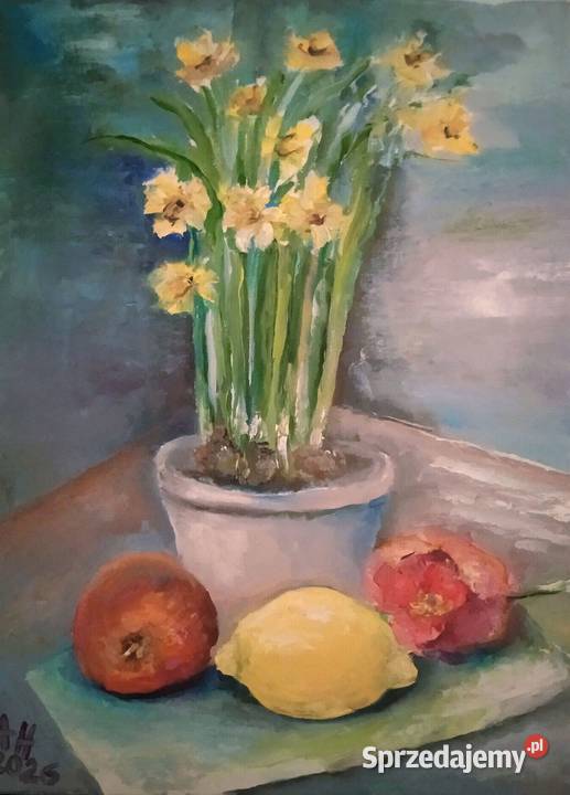 Obraz olejny Wiosenna kompozycja Barlinek