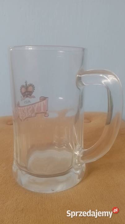 Kufel do piwa grube szkło tyskiego 05L świętokrzyskie Czarzyzna