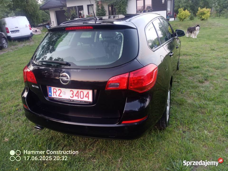 Opel Astra J kombi benzyna 193970km podkarpackie Głogów Małopolski