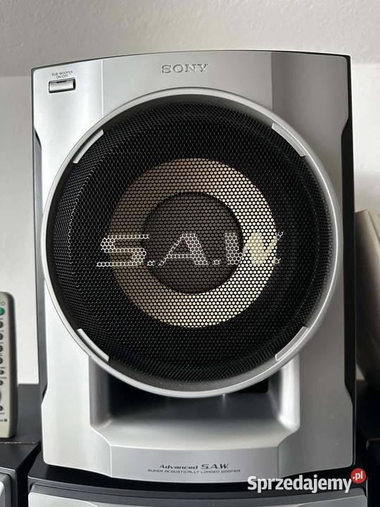 Wieża SONY MHC RG440S ori karton i akcesoria