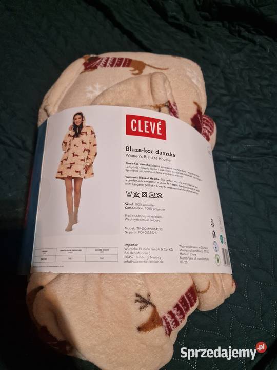 NOWA Bluzakoc kocobluza z jamnikiem świąteczny Wrocław