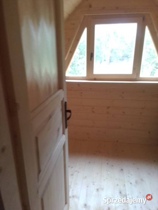 Drewniany domek na Mazurach parterowy mazowieckie Warszawa sprzedam