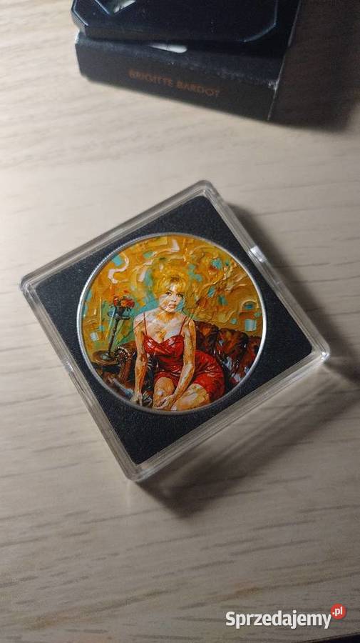 Moneta Brigitte Bardot Elegance in Art 1 oz Ag zachodniopomorskie Stargard