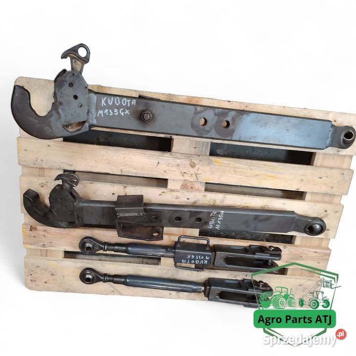 Tylny podnośnik Wieszak Hak Ramie Kubota M135 GX podlaskie Ciechanowiec