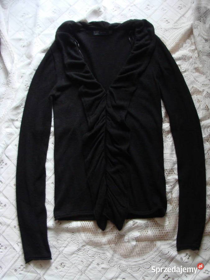 sweter zara czarny
