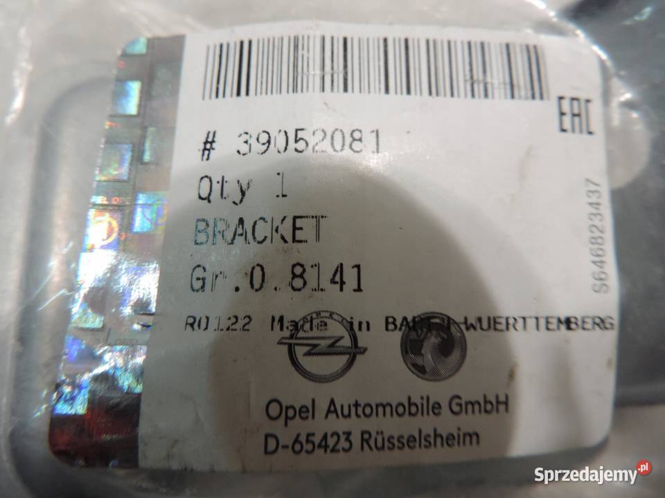 Mocowanie błotnika przód lewe OPEL ASTRA K NOWY