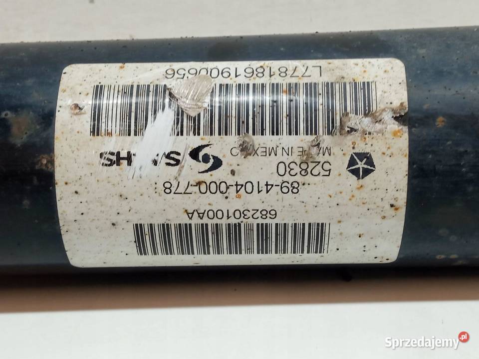 AMORTYZATOR PRAWY LEWY TYŁ KPL 68230100AA Dodge świętokrzyskie