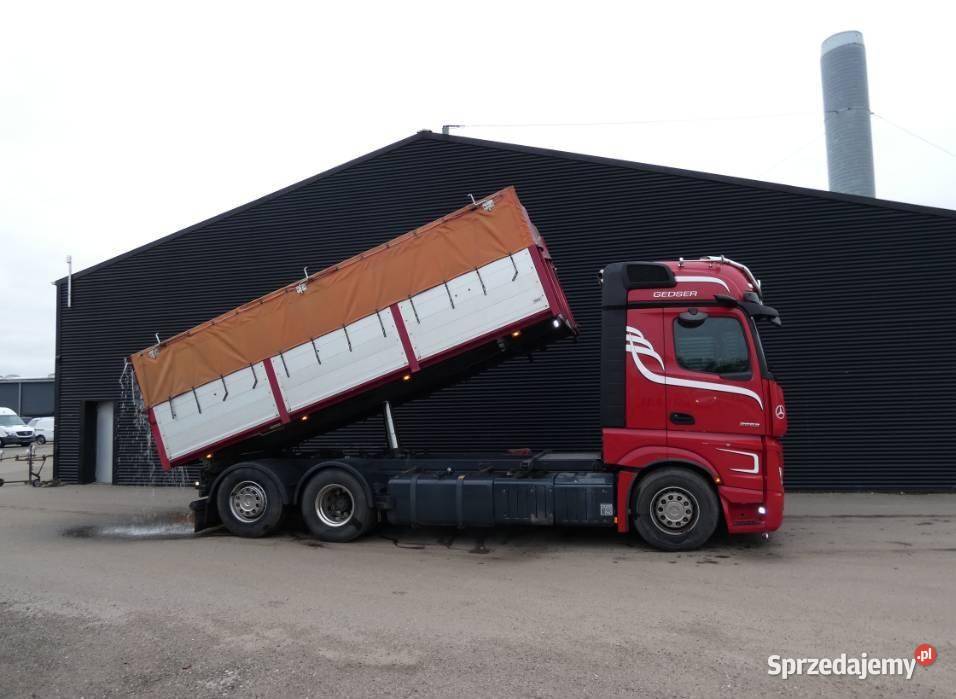 Mercedes wywrotka do ziarna Warszawa