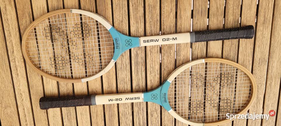 Antyk Rakiety tenisowe Polsport Serw 02 M dwie Tenis ziemny Serock