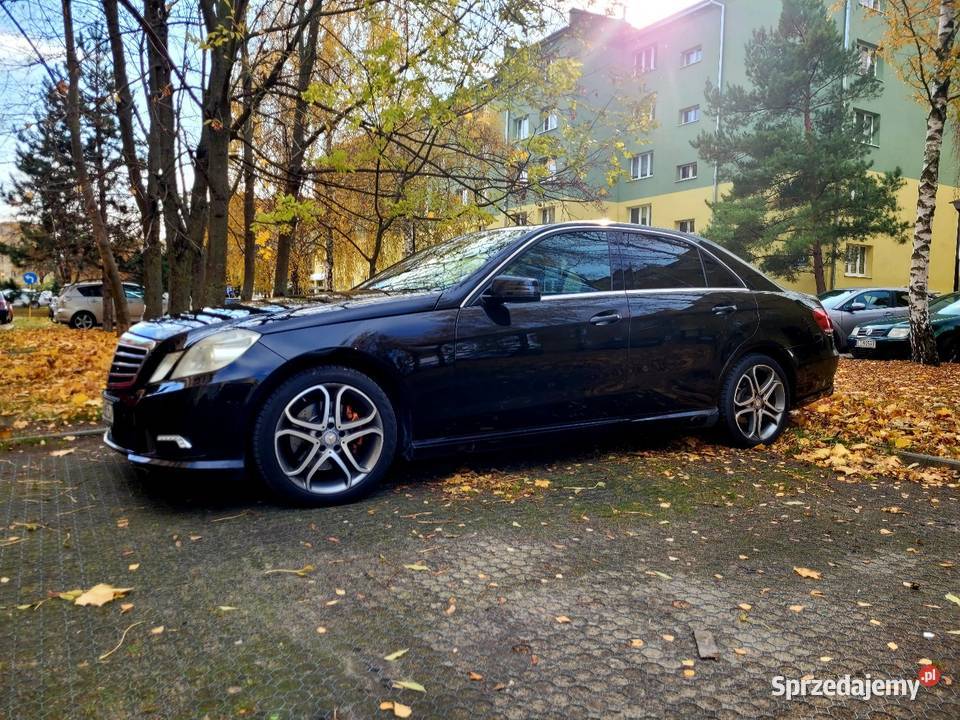 Mercedes E350CDi AMG Pakiet światła przeciwmgielne Lublin
