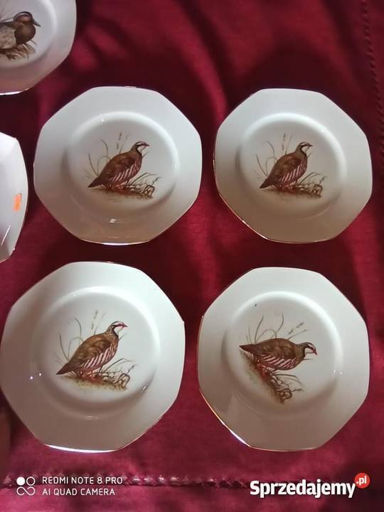 Talerz Dziobak Limoges Made in France Talerze z Gdańsk sprzedam