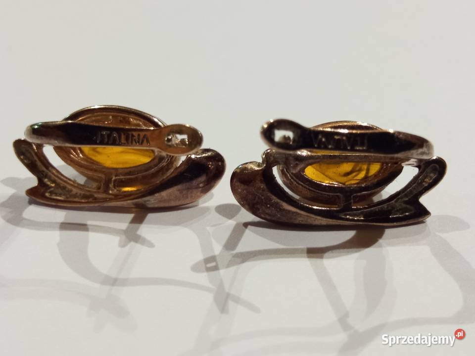 Stare kolczyki z 80 lat produkty ITALIA Świdnica sprzedam