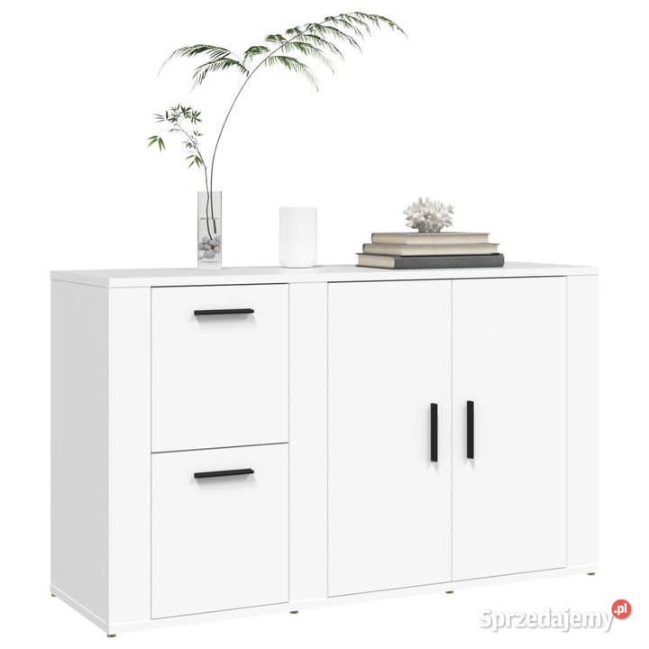 Szafka biała 100x33x595 materiał drewnopochodny Pozostałe Warszawa