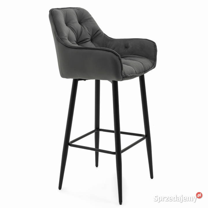 Szary Hoker Tapicerowany Siena Wysyłka 24H