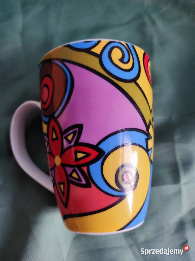 Kubek vintage Royal Five Stars Porzellan Głuchołazy