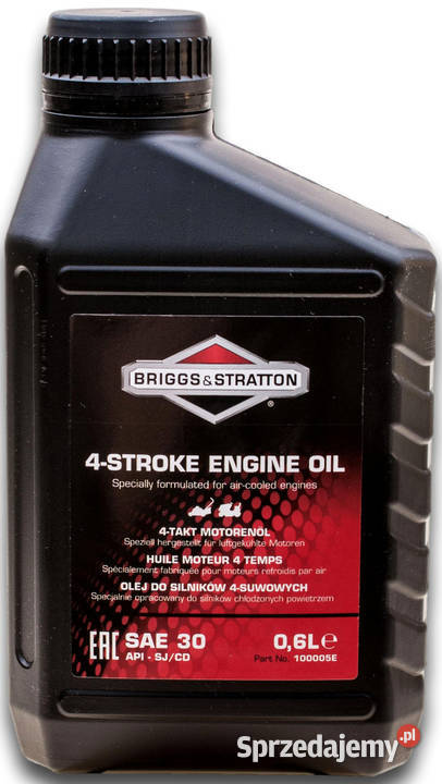 OLEJ SILNIKOWY BS BRIGGS STRATTON SAE30 06L DO Części i akcesoria Opalenica sprzedam