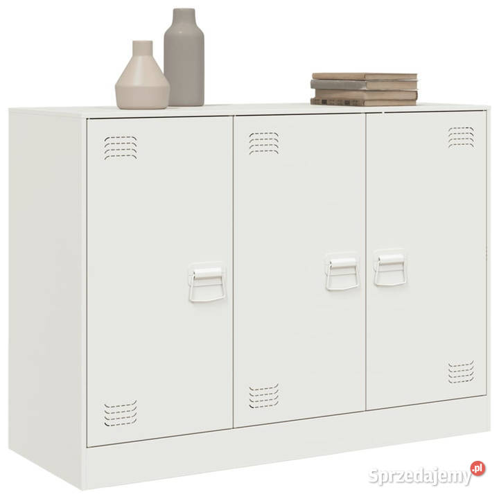 Szafka biała 99x39x73 stal WM841726 Warszawa