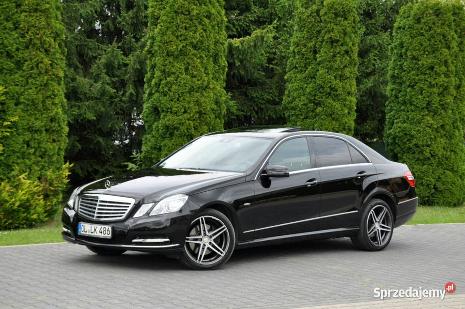Mercedes E 350 mazowieckie Ostrów Mazowiecka