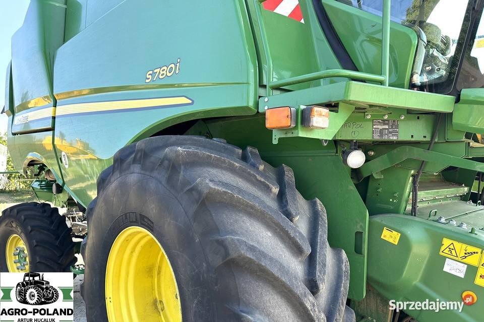 Kombajn zbożowy JOHN DEERE S 780 i HILLMASTER Kudowa-Zdrój