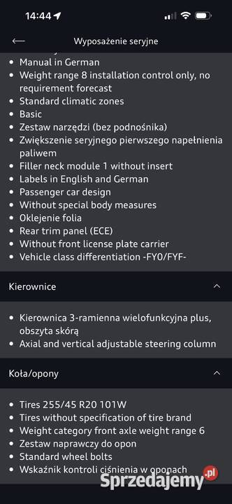 Sprzedam Audi Q5 SPORTBACK GWARANCJA Strzyżew