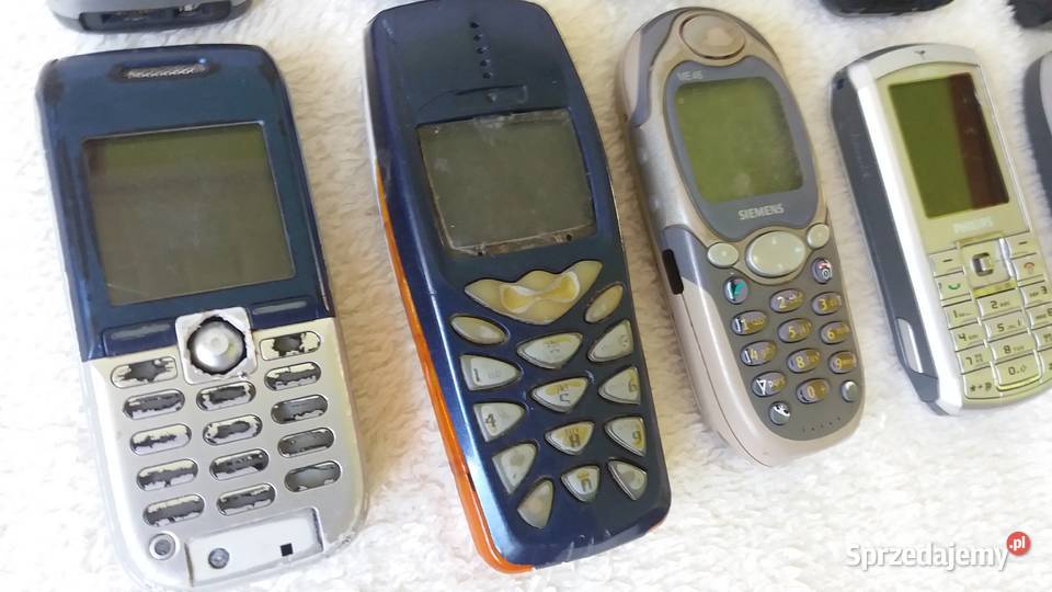 10 Stare telefony Nokia Philips Siemens Pozostałe Płońsk sprzedam