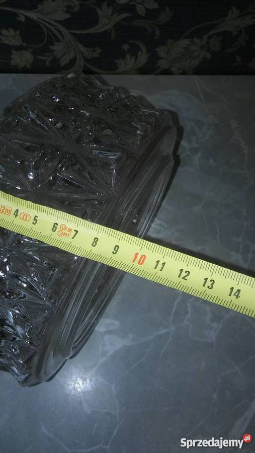 lampa plafon przysufitowy białe szkło cudo lata przezroczysty Gdańsk