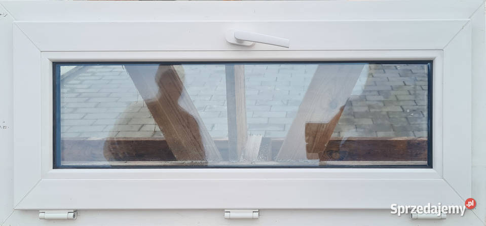 OKNA KacprzaK 110X47 OKNO Używane Plastikowe PCV Okna ścienne Siedlce sprzedam