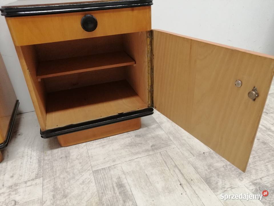 stare szafki nocne nakastliki vintage design Radomsko