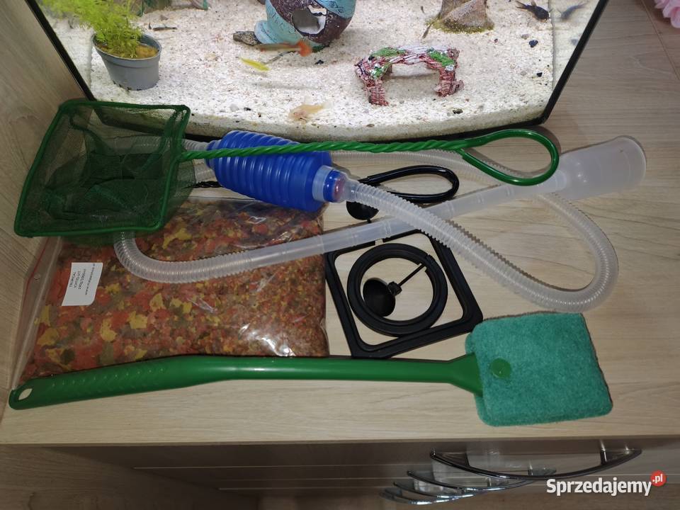 CZYTAJ OPIS Akwarium z pełnym wyposażeniem sprzedam