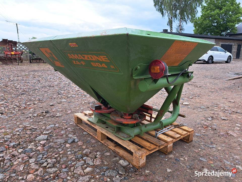 NoWy rozsiewacz AMAZONE zaf 604 z Niemiec Kłodawa