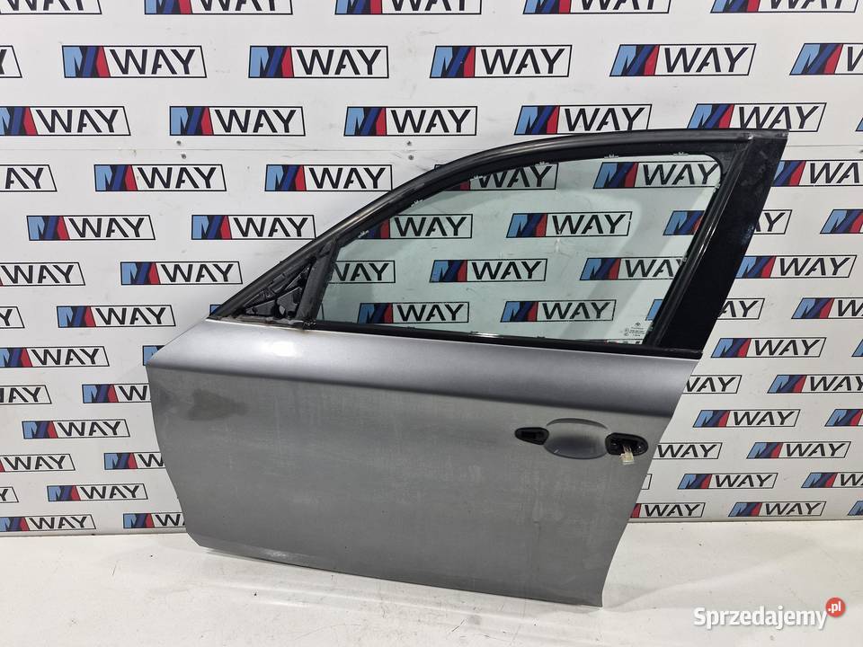BMW E87 DRZWI LEWE LEWY PRZÓD A52 SPACEGRAU