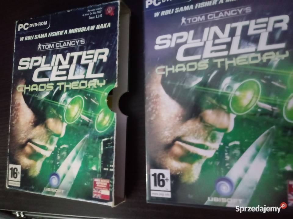 Gra komputerowa Tom Clancys Splinter Cell Chaos Komputerowe PC Bełchatów