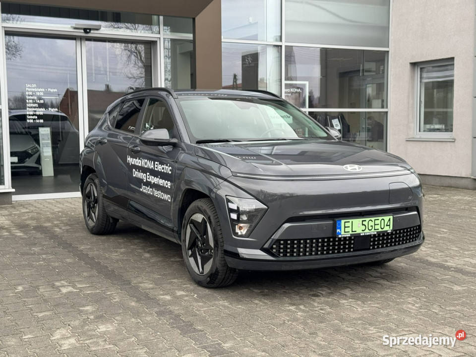 Hyundai Kona Bateria 65 kWh 218 Executive pompa aluminiowe felgi Piotrków Trybunalski