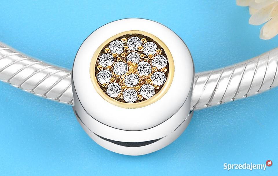 Pandora Charm Moments koralik klips cyrkonie w Warszawa