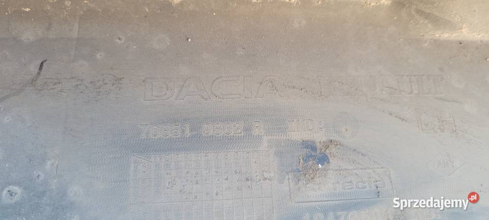 DACIA DUSTER II LISTWA PROGOWA LEWA PROG LEWY śląskie Ruda Śląska