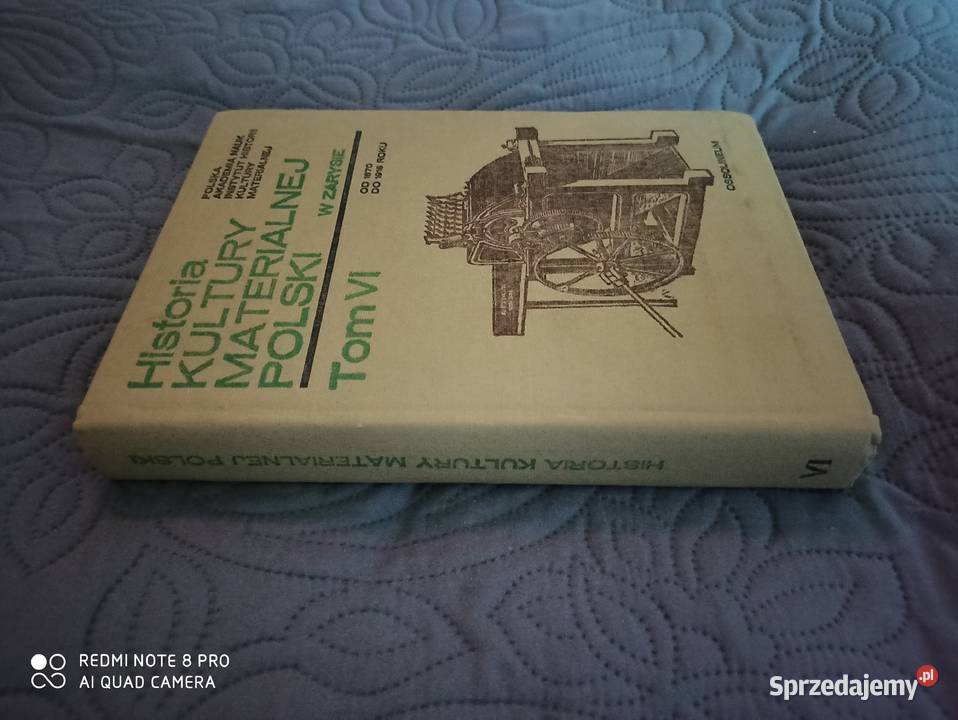 HISTORIA KULTURY MATERIALNEJ POLSKI W ZARYSIE sprzedam