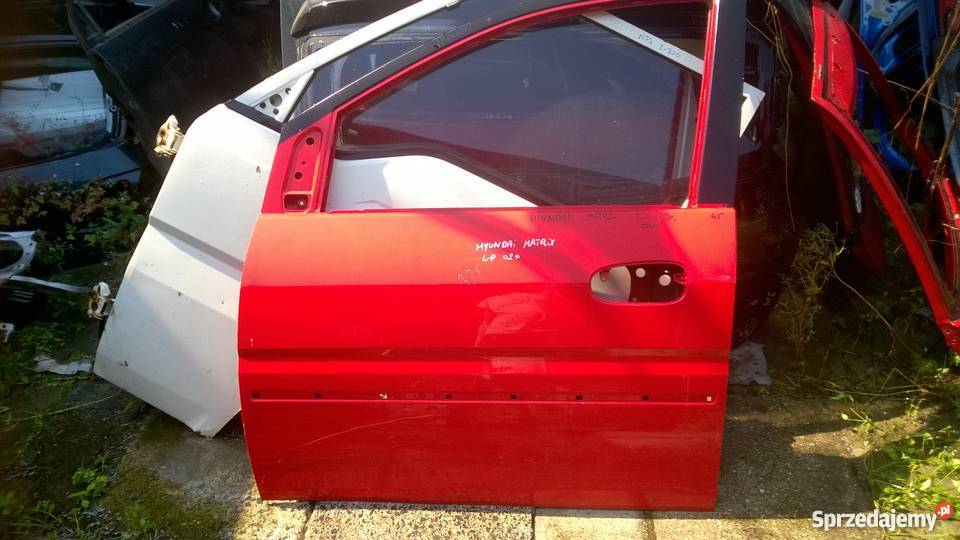 Hyundai matrix 2001 2006 drzwi lewe przednie Wrocław