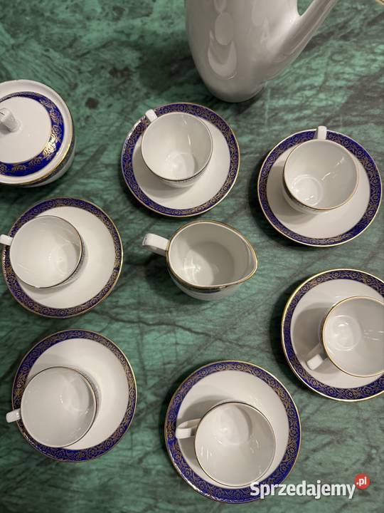Chodzież antyk porcelanowy serwis kawowy komplet Porcelana i szkło Częstochowa sprzedam