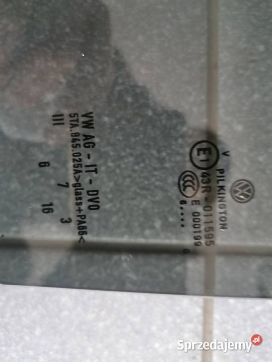 Szyba Vw Touran 5TA 5TA845025A Złocieniec