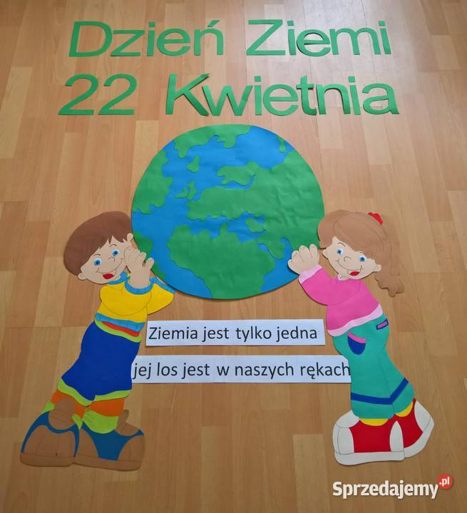 Dekoracje na Dzień Ziemi z brystolu 504 102 444 Garwolin