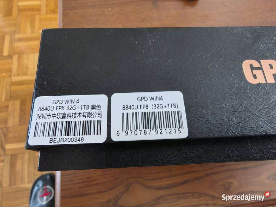 GPD Win4 8840U FP8 32G 1TB Pozostałe lubuskie Zielona Góra
