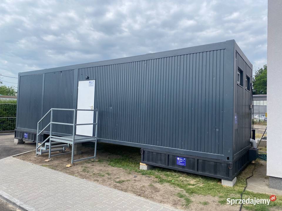 KONTENER SANITARNY 8x KABINA WC 6x UMYWALKA 2x Wrocław sprzedam