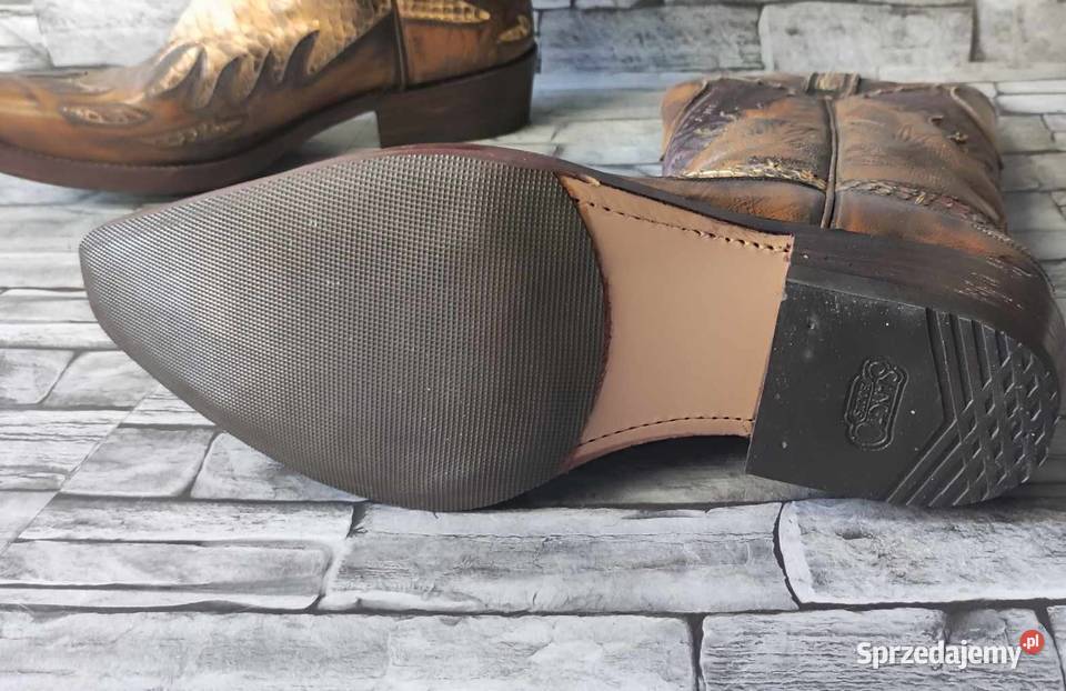 Kowbojki skórzane Sancho Boots