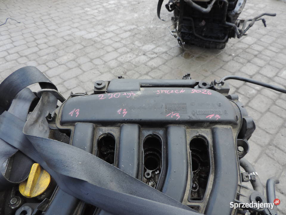 SILNIK RENAULT LAGUNA II 16 16V K4M5716 Nowy Sącz sprzedam
