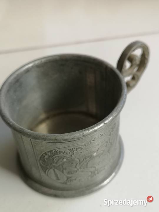 Uchwyt koszyczek do szklanki Fein Zinn vintage Toruń sprzedam
