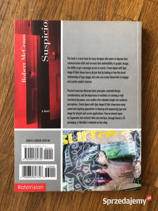 Create Impact with Type Image Color ROTOVISION album, atlas Szramowo sprzedam